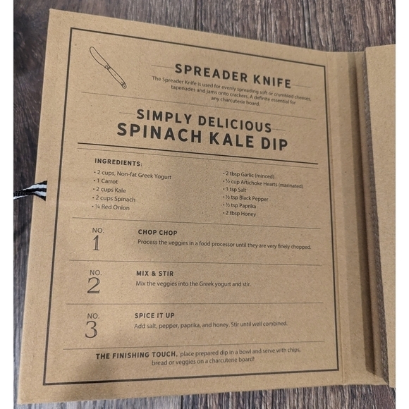 NWOT Tablesugar Brand Charcuterie Spreaders Gift Box - Picture 3 of 7